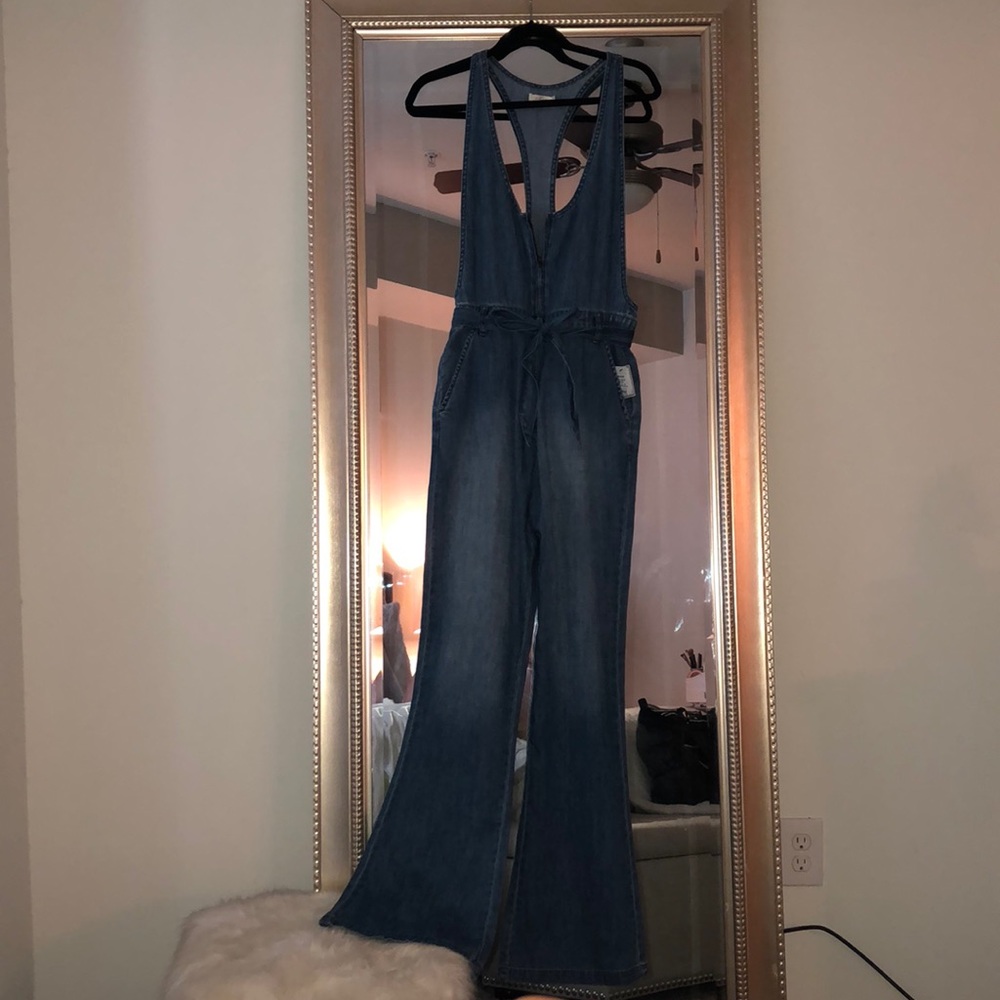 Brand new Volcom Jean Jumpsuit